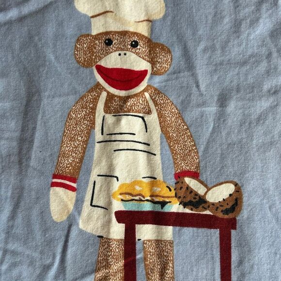 Nick & Nora Sock Monkey Pajama Pants XL Bowling Hammock Television - Picture 7 of 8
